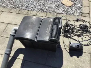 Filter til havedam
