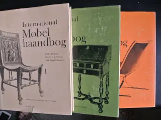 international møbelhaandbog 1-3 , af ole haslund m
