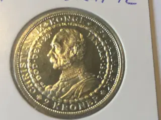 2 krone 1906, 15,0 gram sølv 0,800