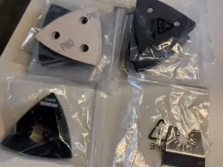 fincutter Skraberblad og slibeplade til sandpapir