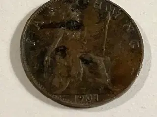 Farthing 1901 England