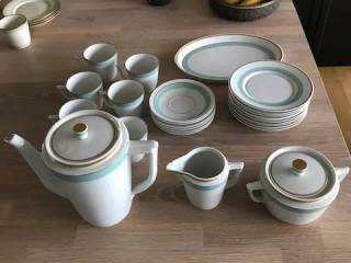 Broager kaffestel kongelig porcelæn