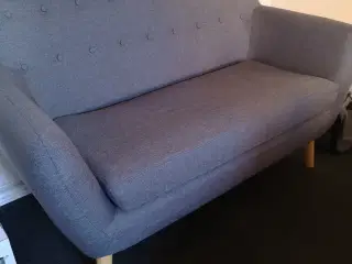 Flot grå sofa