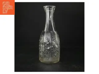 Glasvase fra France (str. Ø. 11 cm. længde, 29 cm)