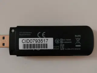 ZTE 833v 4G usb dongle 