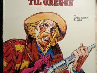 Sidste Vogntog Til Oregon. Tegneserie.