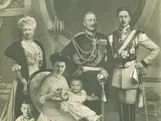 Den tyske kejser og kronprins