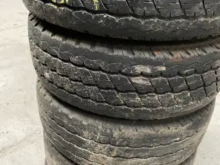 Dæk med stålfælge-4 stk 215/70 R 15 bridgestone