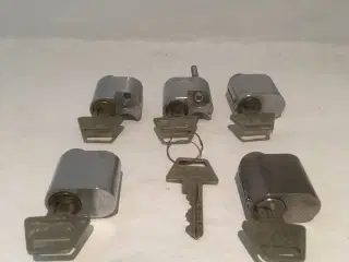 Rukocylindere med nøgler