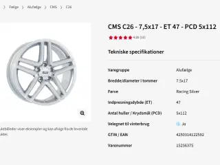 Vinterdæk + fælge