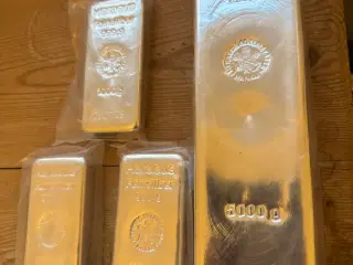 1 kilo sølvbarre 999