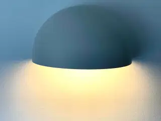 Hvide Rørhat væglamper 3 stk. 