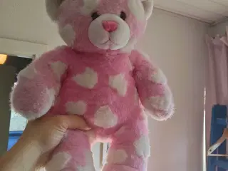 Build a Bear Bamse med Hjerter
