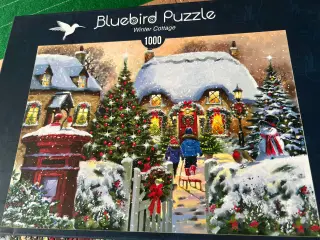 Jule puslespil 2 stk. forskellige med 1000 brikker