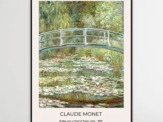 Monet, Bridge over a pond of lilies 