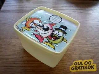 7 dele Tupperware og opbevaringsboks