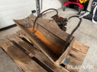 Hydraulisk planerskovl JST