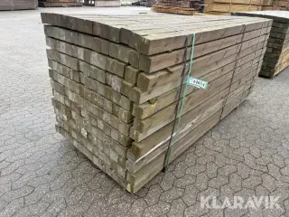 Trykimprægnerede stolper 168 styk