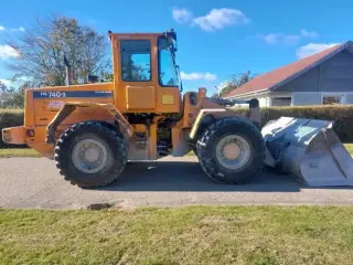Læssemaskine på gode dæk