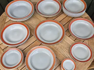 Aluminia Tureby - spisestel -kaffestel