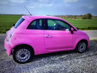 Fiat 500 1,2 pink