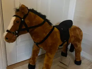 Ride-on hest med lyd