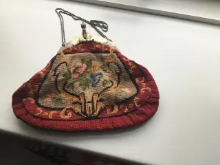 Antik håndlavet dametaske