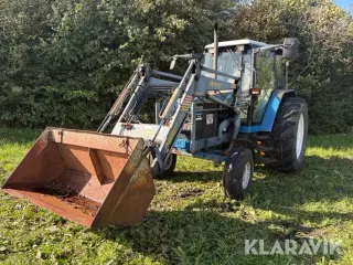 Veterantraktor Ford 7740 med powershift