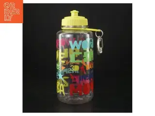 Genbrugelig vandflaske (str. 1 liter)