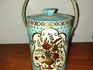 Flot vintage engelsk metaldåse