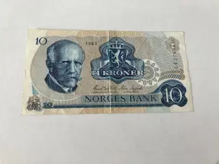 10 Kroner Norge 1983