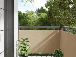 Altanafskærmning 75x300 cm oxfordstof beige