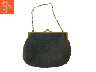 Vintage taske med kæde (str. 14x17 cm)