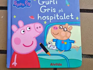 Gurli Gris på hospitalet Bog