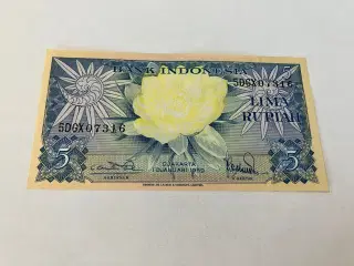 5 Rupiah Indonesia 1959