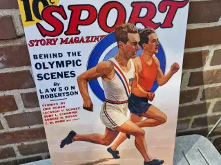 SPORT STORY MAGAZINE relieftryk 