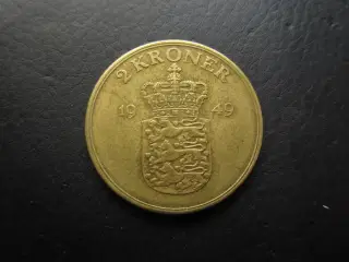 2 kroner  1949