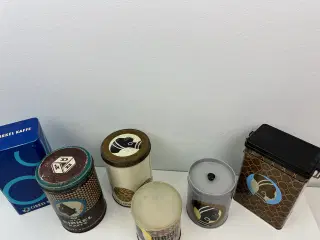  Div. Cirkel Kaffe dåser (Fra 75-200kr pr. stk)