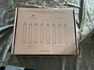 24 juletræs lys på batteri 