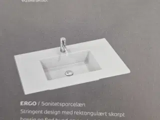 Scanbad (ny) håndvask til badeværelse