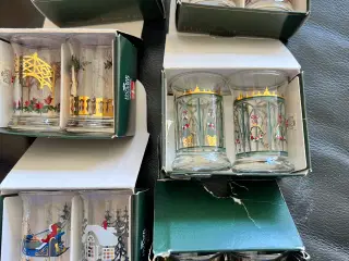Holmegaard juledramglas/snapseglas