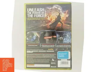 Star Wars: The Force Unleashed Xbox 360 spil fra LucasArts