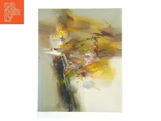 Abstrakt maleri (str. 59 x. 48,5 cm)