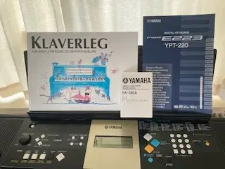 Keyboard digitalt med stativ