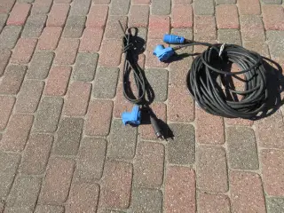 Forlænger kabel til camping vogn