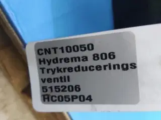 Hydrema 806 Trykreduceringsventil 515206