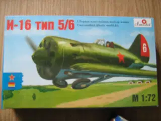 A Model Polikarpov I-16  Mk.5/ 6  1/72