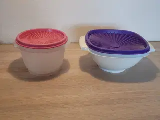 Tupperware floridaskåle 2 stk.