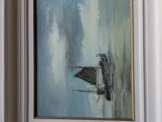 Originale malerier af Niels Jensen - 1983