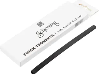 Tegnekul 15 cm - 5 stk. til detaljeret tegning